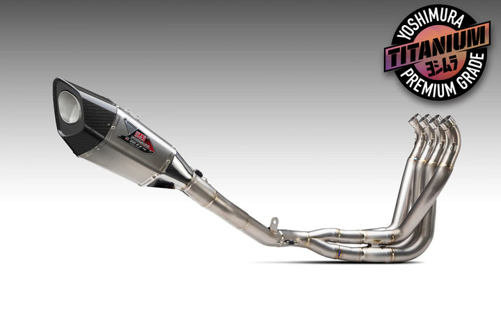 GSX-R1000/R 17-25 RACE R-11SQ TITANIUM FULL EXHAUST, W/ TITANIUM MUFFLER