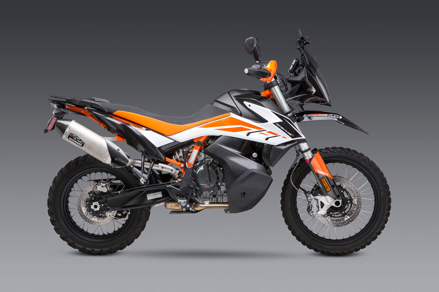 790/890 Adventure 19-23 / 22-23 Norden 901 RS-4 Stainless Slip-On Exhaust, w/ Stainless Muffler