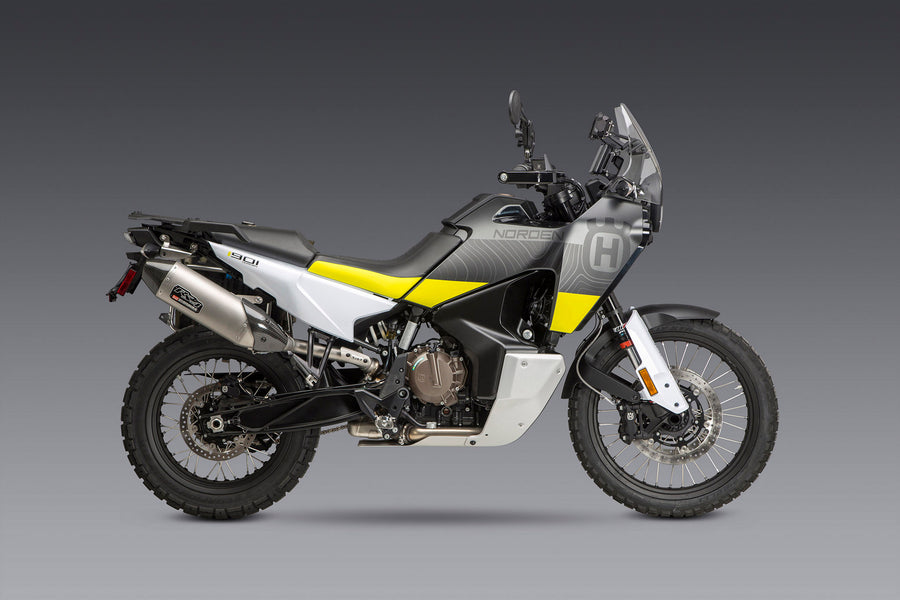 790/890 Adventure 19-23 / 22-23 Norden 901 RS-4 Stainless Slip-On Exhaust, w/ Stainless Muffler