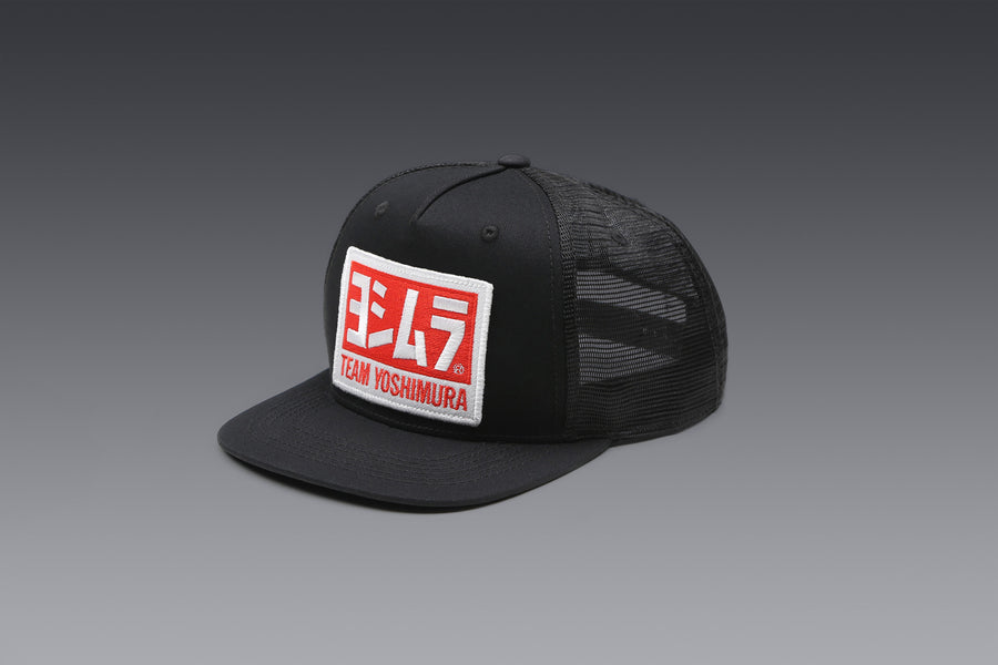 Team Snapback Trucker Hat Black