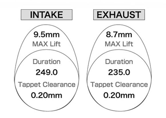 SUZUKI HAYABUSA 2008-12 Camshafts ST-1