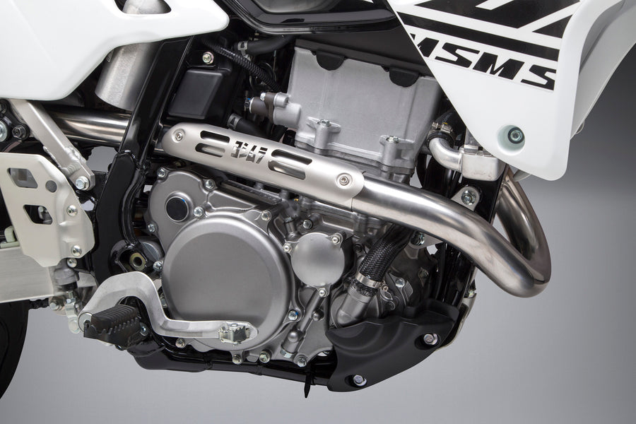 DR-Z400S/SM 00-24 RS-2 Stainless Full Exhaust, w/ Aluminum Muffler