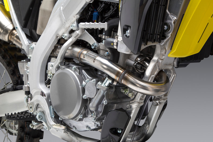 RM-Z250 19-25 RS-12 Stainless Full Exhaust, w/ Aluminum Muffler