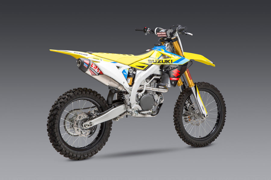 RM-Z450 18-25 RS-12 Stainless Full Exhaust, w/ Aluminum Muffler