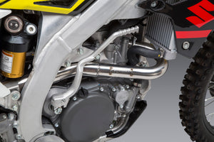 RM-Z450 18-25 RS-12 Stainless Full Exhaust, w/ Aluminum Muffler