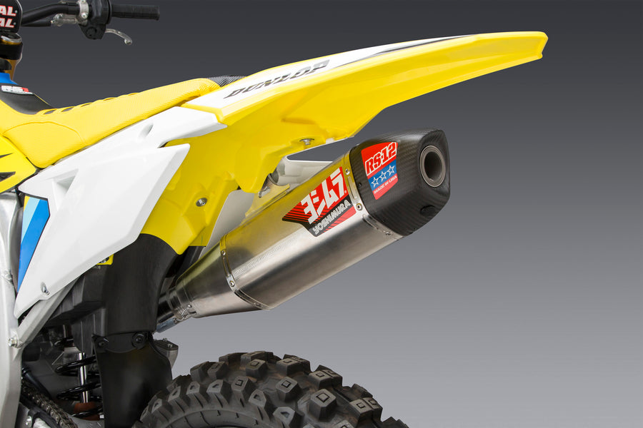 RM-Z450 18-25 RS-12 Stainless Full Exhaust, w/ Aluminum Muffler