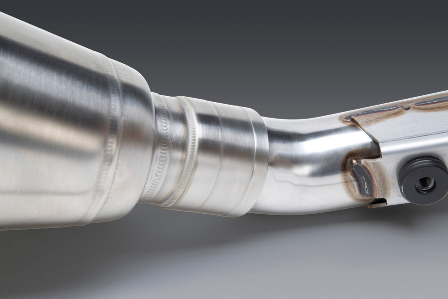 RM-Z250 19-25 RS-12 Stainless Full Exhaust, w/ Aluminum Muffler