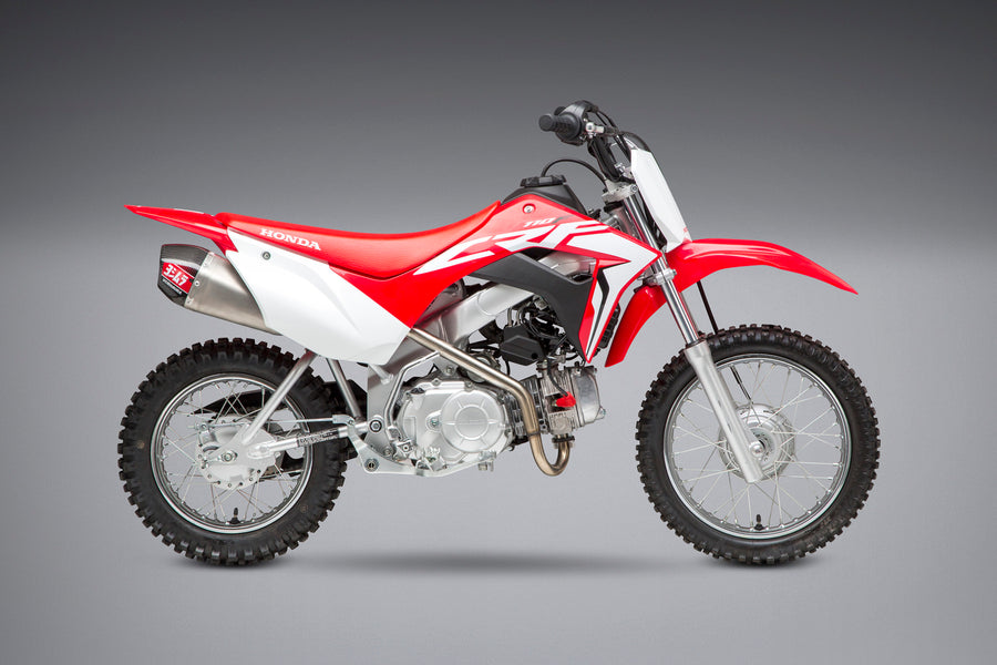CRF110F 19-25 RS-9T Stainless Full Exhaust, w/ Stainless Muffler