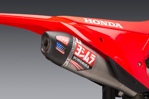 CRF450R/RX 2021-2024 / CRF450R-S 2023-2024 RS12 Stainless Slip-On Exhaust, w/ Stainless Muffler
