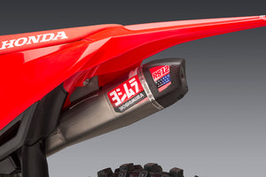 CRF450R/RX 2021-2024 / CRF450R-S 2023-2024 RS12 Stainless Slip-On Exhaust, w/ Stainless Muffler