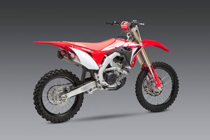 CRF250R 20-21 / RX RS-9T Stainless Slip-On Exhaust, w/ Dual Stainless Mufflers