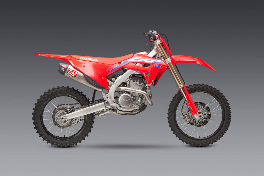 CRF250R/RX 22-24 RS-12 Titanium Full Exhaust, w/ Titanium Muffler