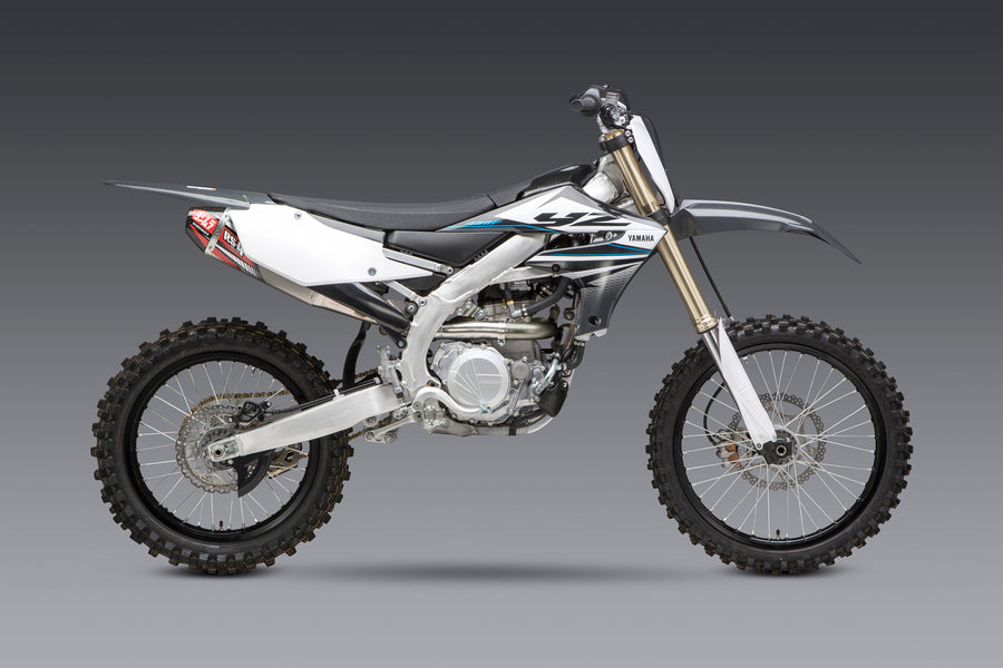 YZ450F 18-22 / WR450F 19-22 / YZ450FX 19-22 RS-4 Stainless Slip-On Exhaust, w/ Aluminum Muffler