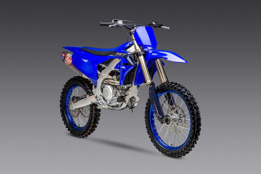 YZ450F 23-25 RS-12 Stainless Full Exhaust, w/ Aluminum Muffler