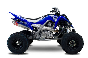 RAPTOR 700/R/SE 06-25 RS-2 Stainless Slip-On Exhaust, w/ Aluminum Muffler