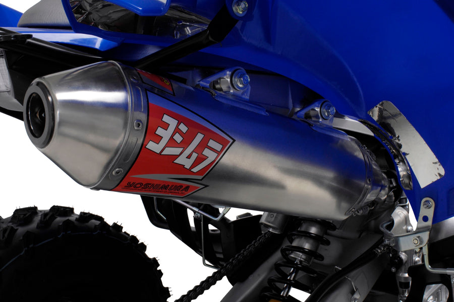 RAPTOR 700/R/SE 06-25 RS-2 Stainless Slip-On Exhaust, w/ Aluminum Muffler