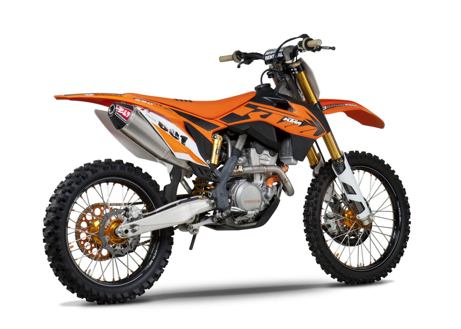 KTM 250 SX-F 13-15 RS-4 Titanium Full Exhaust, w/ Titanium Muffler