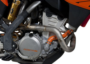 KTM 250 SX-F 13-15 RS-4 Titanium Full Exhaust, w/ Titanium Muffler