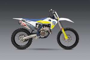 KTM/HUSQ 250/350 19-22 / GAS GAS MC 250F RS-12 Stainless Full Exhaust, w/ Aluminum Muffler