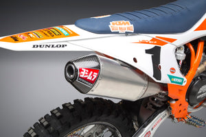 KTM 450SX-F/HUSQ FC450 18-20 RS-4 Stainless Slip-On Exhaust, w/ Aluminum Muffler