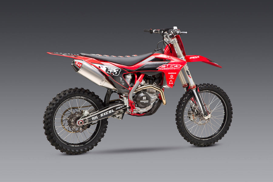 KTM 450SX-F/HUSQ FC450 18-20 RS-4 Stainless Slip-On Exhaust, w/ Aluminum Muffler