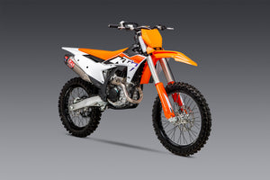 KTM 450SX-F FE 22-24 / Husqv FC450 RE 22-24 RS-12 Titanium Full Exhaust, w/ Titanium Muffler