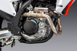 KTM 450SX-F FE 22-24 / Husqv FC450 RE 22-24 RS-12 Titanium Full Exhaust, w/ Titanium Muffler
