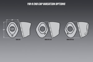RS-9 / RS-9T REPLACEMENT END CAP KIT LEFT SIDE