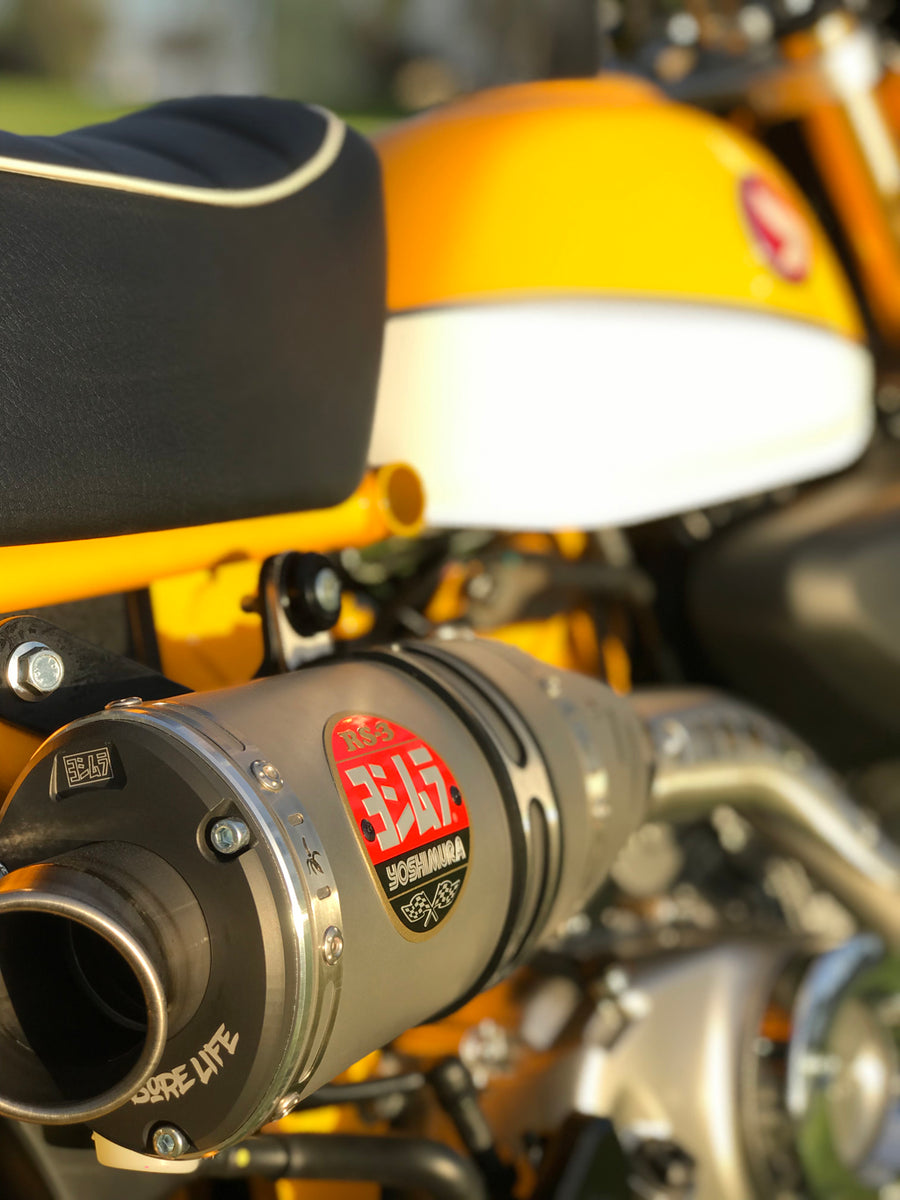 MONKEY 19-24 Race RS-3 Stainless Full Exhaust, w/ Stainless Muffler