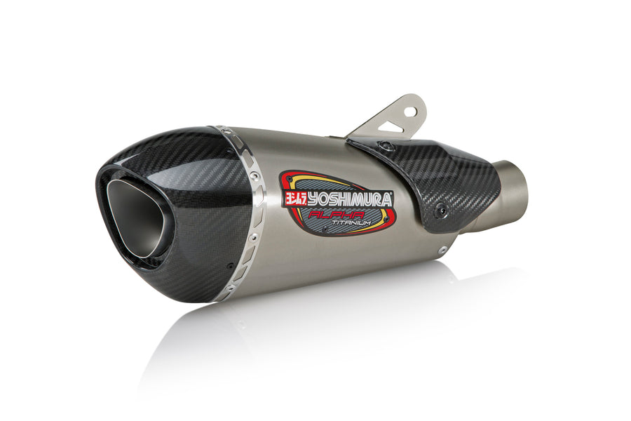 ZX-10R/RR 12-20 ALPHA T Slip-On Titanium Exhaust, w/ Titanium Muffler