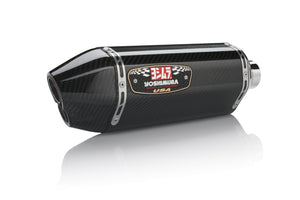 GSX-R600/750 11-24 R-77D Stainless Slip-On Exhaust, w/ Carbon Fiber Muffler