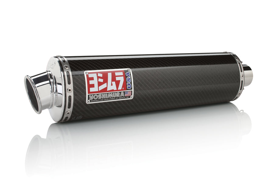 HAYABUSA 08-20 RS-3 Stainless Slip-On Exhaust, w/ Carbon Fiber Mufflers