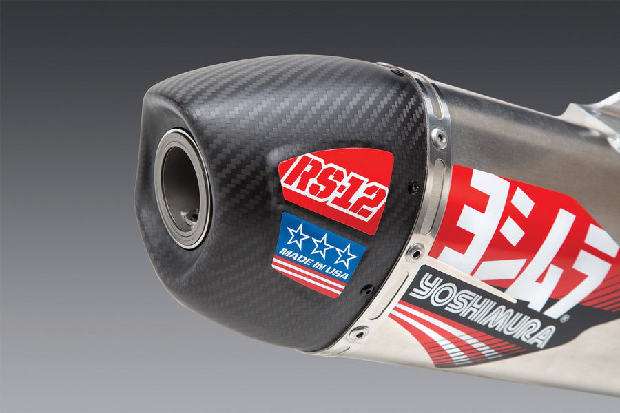 YZ450F 23-25 RS-12 Stainless Full Exhaust, w/ Aluminum Muffler