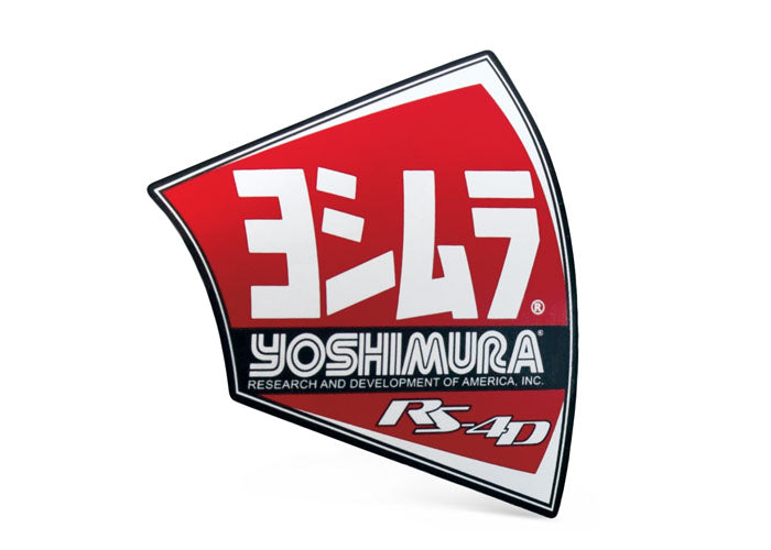MUFFLER DECAL FOR END CAP RS4D