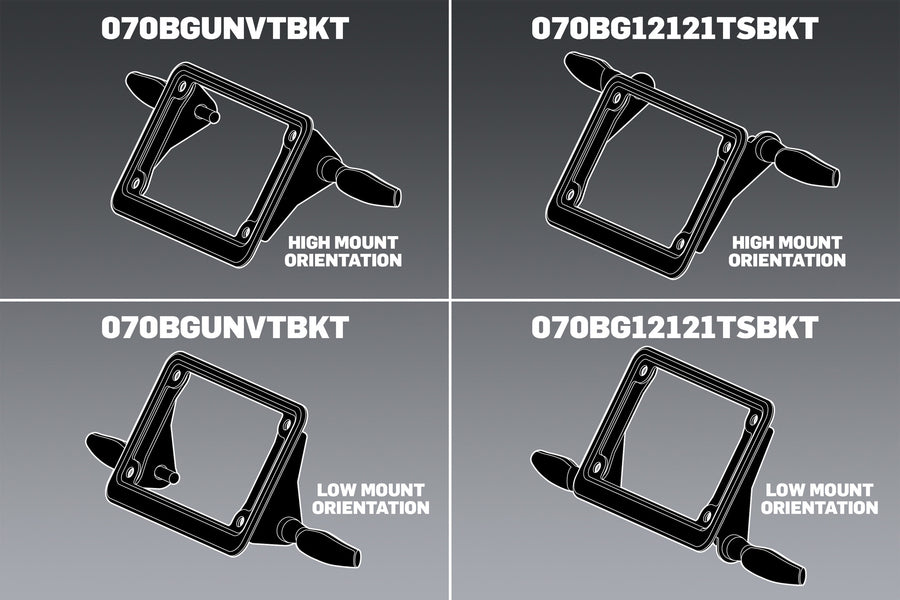 UNIVERSAL Standard-Mount Turn Signal Bracket Kit