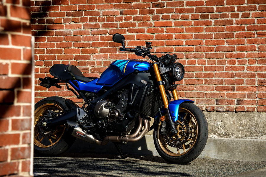 MT-09 21-25 / XSR 900 22-25 Race AT2 Stainless Full Exhaust, w/ Stainless Muffler