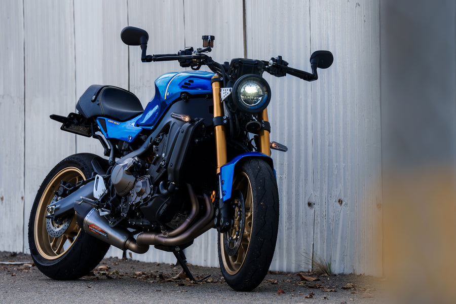 MT-09 21-25 / XSR 900 22-25 Race AT2 Stainless Full Exhaust, w/ Stainless Muffler
