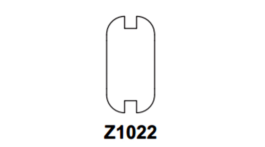 RUBBER GROMMET FOR MUFFLER BRACKET Z1022